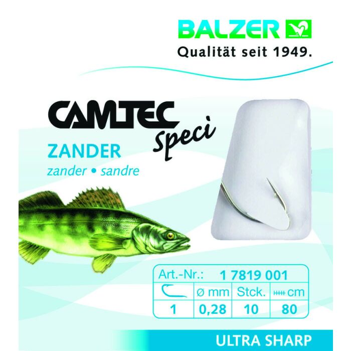 Balzer Camtec Speci Zander 80cm Silber Gr. 2