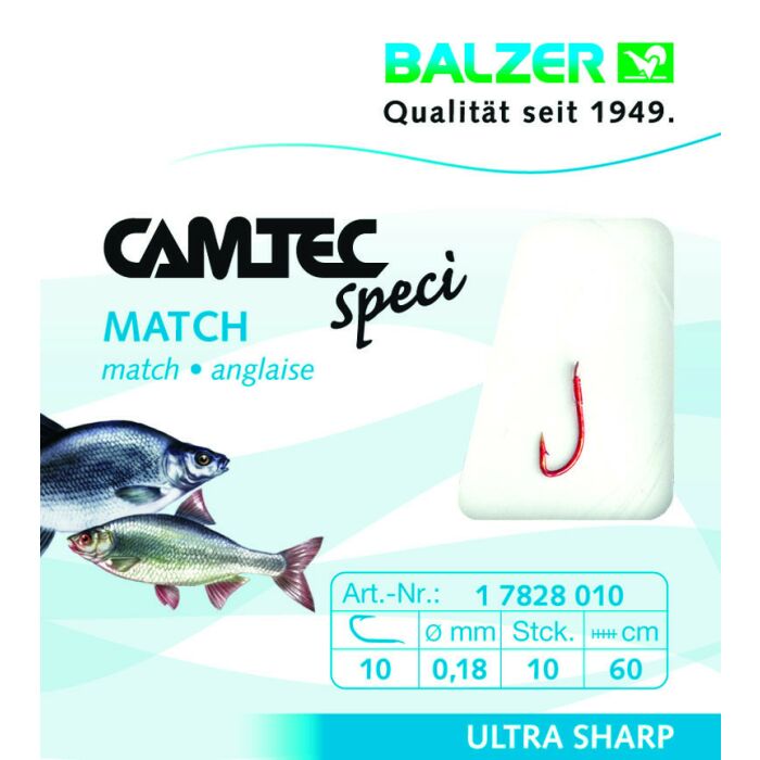 Balzer Camtec Speci Match 60cm Rot Gr. 10