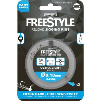 Spro FreeStyle Reload Jig Rig - 0,18 mm