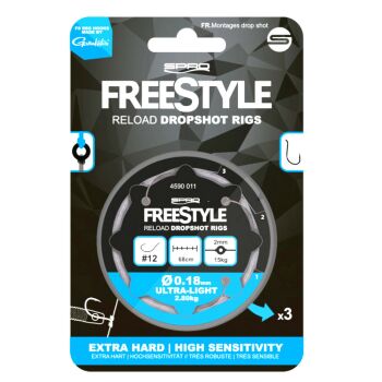 Spro FreeStyle Reload Dropshot Rig - 0,22 mm #08