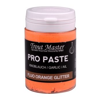 Spro Trout Master Pro Paste - Garlic Fluo Orange