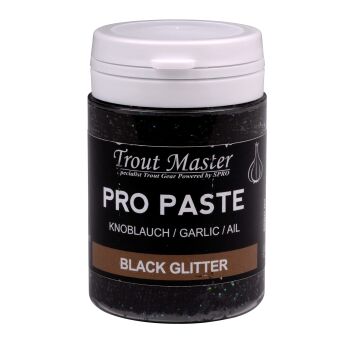 Spro Trout Master Pro Paste - Garlic Black Glitter