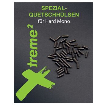 X-Treme Quetschhülsen Hardmono 0,8cm 7,2kg 40...