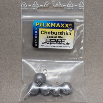 Pilkmaxx Cheburaschka Bleie 5 Stück von 5 bis 14 g