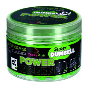 Sensas Carp Super Dumbell 7 mm - Power Green