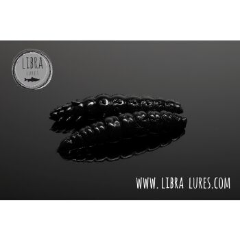 Libra Lures Larva 30 - Cheese 040 black