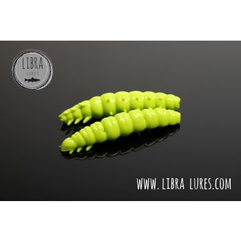 Libra Lures Larva 30 - Garlic 027 apple green