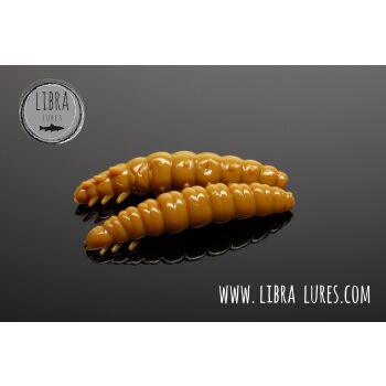 Libra Lures Larva 35 - Garlic 036 coffee milk