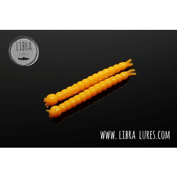 Libra Lures Slight Worm 38 Cheese 008 - dark yellow