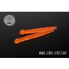 Libra Lures Slight Worm 38 Cheese 011 - hot orange limited edition