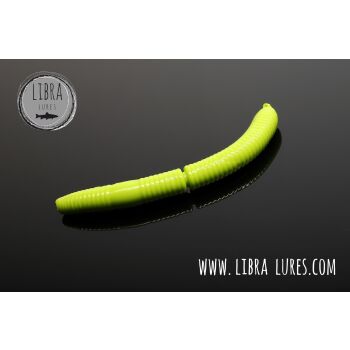 Libra Lures Fatty DWorm 65 Krill 027 - apple green
