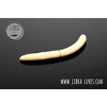 Libra Lures Fatty DWorm 75 Cheese 005 - Cheese