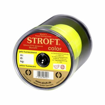 Stroft Color gelb fluoreszierend Meterware