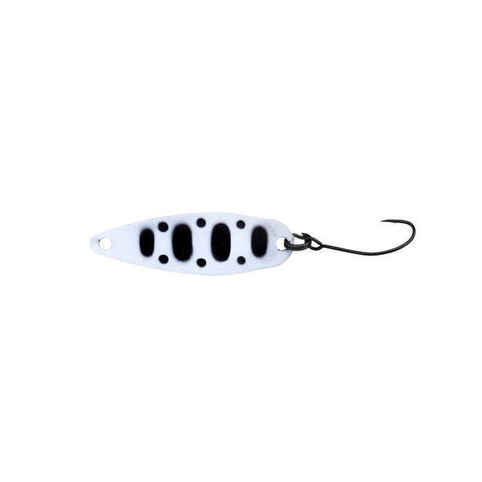 Illex Native Spoon 5G -  4,4cm 4,7g White & Black Yamame