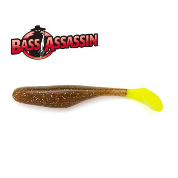 Walleye Assassin Gummifische 4" 9,0cm 10W 40 Lime Tail
