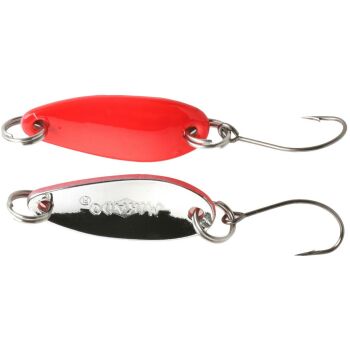 Mikado Trout Spoon 2,4 cm 2,5 g rot-silber
