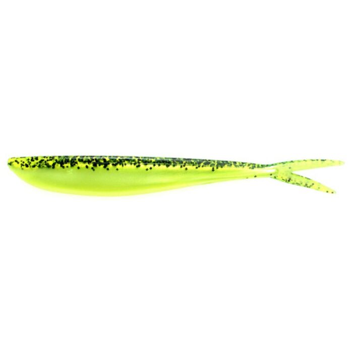 Lunker City Fin-S Fish 4" 10cm Chartreuse Pepper Shad