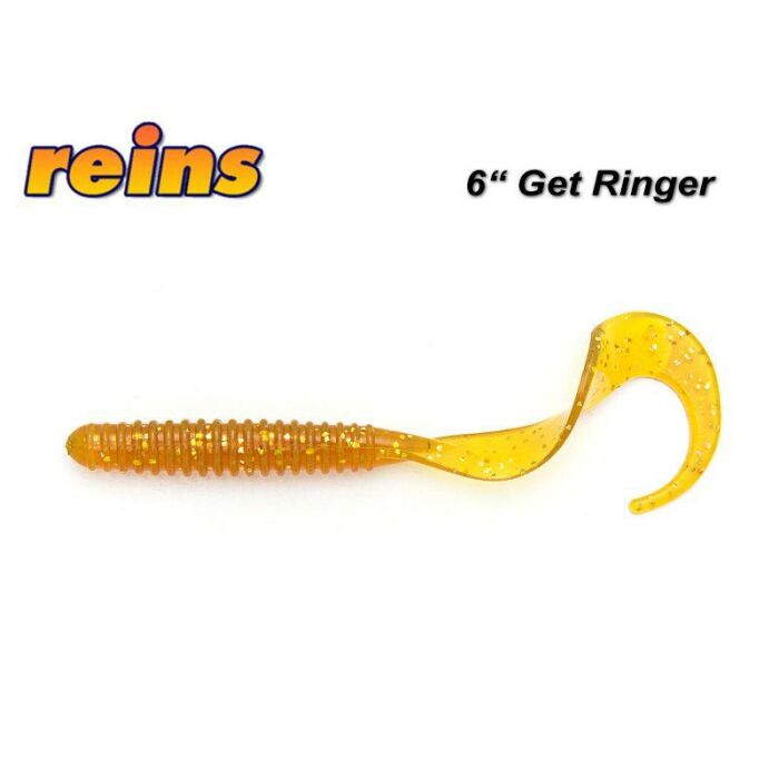 Reins Get Ringer 6" 14 cm - Motoroil Gold Flake