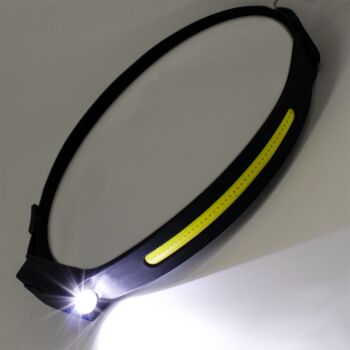 LED Kopflampe mit Bewegungs Sensor 340 Lumen IPX4