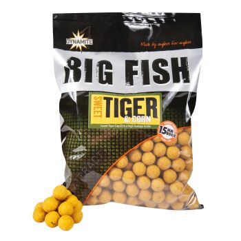 Dynamite Baits Big Fish Boilies Sweet Tiger &amp; Corn
