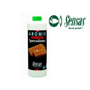 Sensas Aromix Flüssiglockstoff 500 mL - Speculatus Schwarz