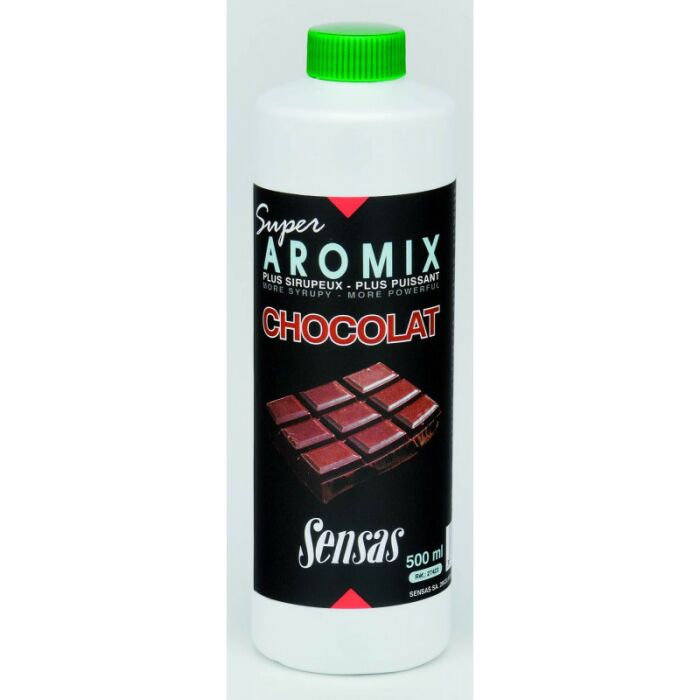 Sensas Super Aromix Flüßiglockstoff 500 mL - Chocolat