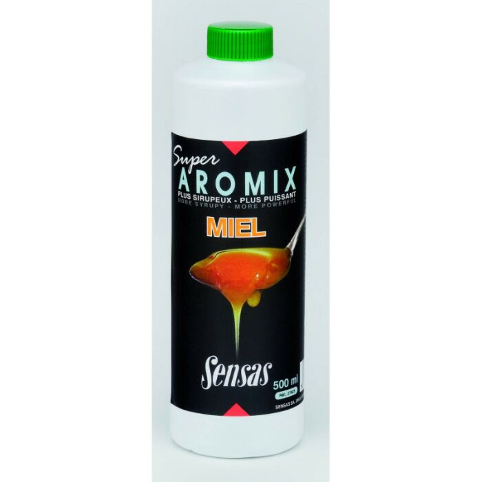 Sensas Super Aromix Flüßiglockstoff 500 mL - Honig