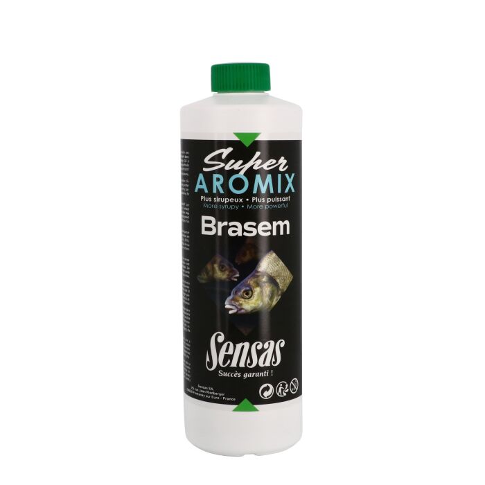Sensas Super Aromix Flüßiglockstoff 500 mL - Brasem Belge