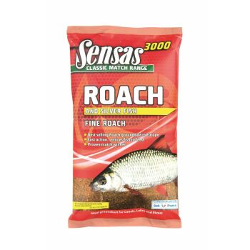 Sensas 3000 Angelfutter 1 kg Super Roach fein