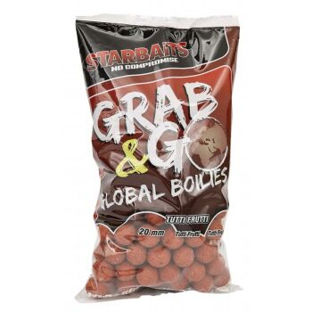 Starbaits Grab & Go Global Boilie 20 mm 1 kg - Tutti Frutti