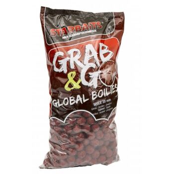 Starbaits Grab & Go Global Boilies 20 mm 2,5 kg - Spice