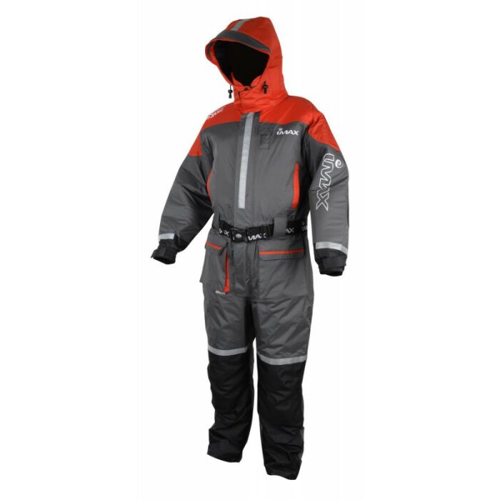 Imax Ocean Floatation Suit Grey/Red - XL Schwimmanzug