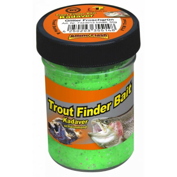 TFT Amino Glitter Forellenteig Kadaver Glitter - Froschgrün