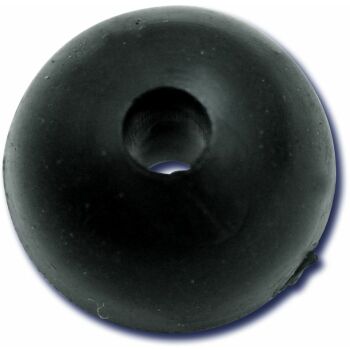 Black Cat Rubber Shock Bead 10 St&uuml;ck 10 mm