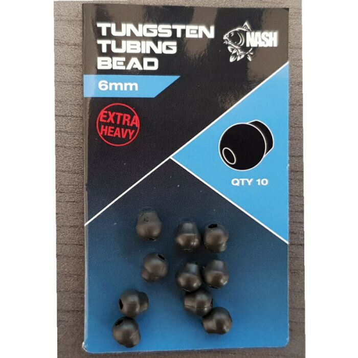 Nash Tungsten Tubing Beads - 6 mm
