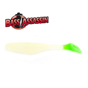 Walleye Assassin Gummifische 4" 9,0cm Glow Chart.Tail Gummifisch
