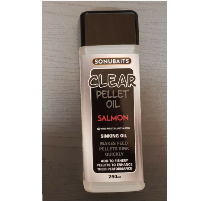 Sonubaits Clear Pellet Oil 250 mL - Salmon