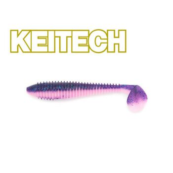 Keitech FAT Swing Impact 3,8" 9,5 cm - Lee La Bubblegum