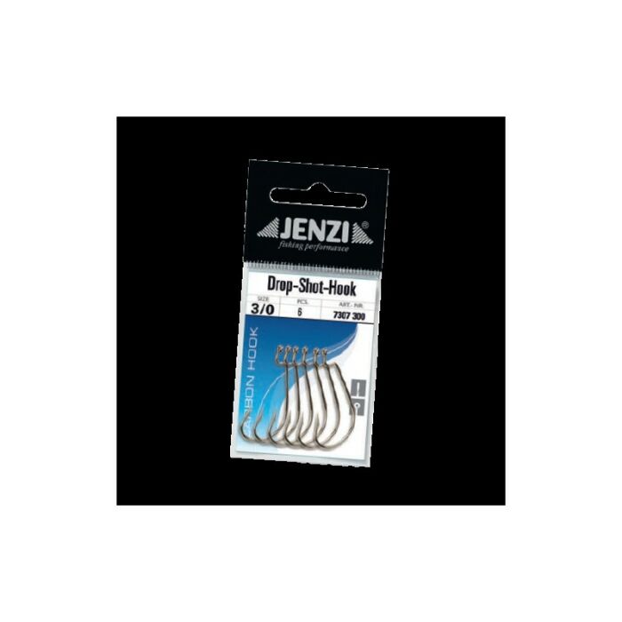 JENZI Drop-shot Haken Circle 4/0 for sale online 