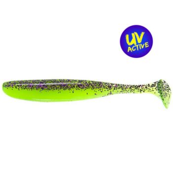 Keitech Easy Shiner 2 inch 5,4 cm - Purple Chartreuse...