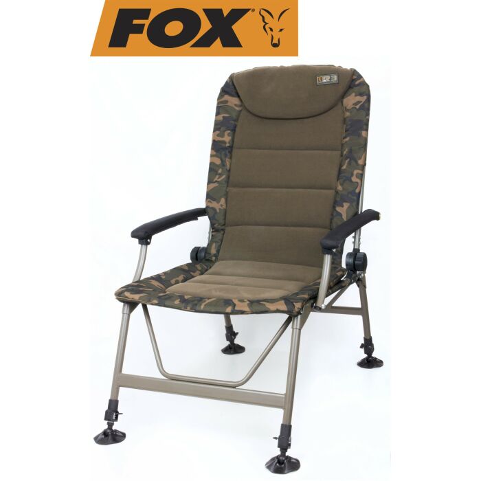 Fox R3 Camo Chair Stuhl Karpfenstuhl Angelstuhl