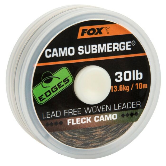 Fox Edges Submerge Camo Leader - 30 lb