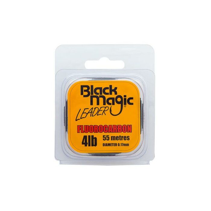 Black Magic Fluorocarbon Tippet - 4 lb 55m