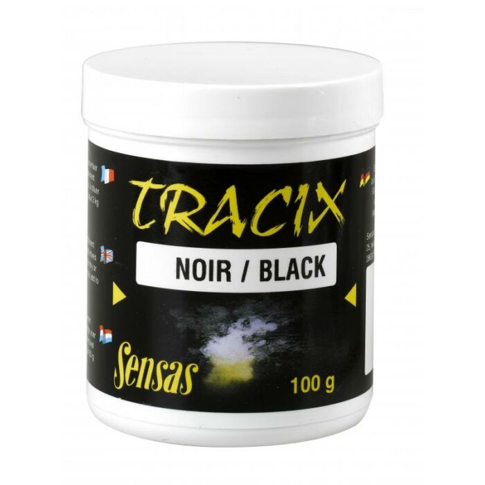 Sensas Tracix Futterfarbe 100 g - Noir/Black