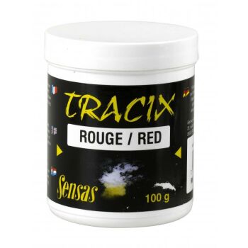 Sensas Tracix Futterfarbe 100 g - Rouge/Red