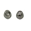 Jig-Off Tungstenperlen Schwarz Nickel - 3,5 mm 10 Stück