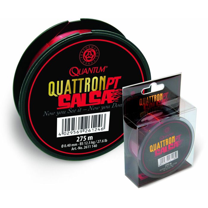 Quantum Quattron Salsa rot 275 m 0,40 mm 12,5 kg