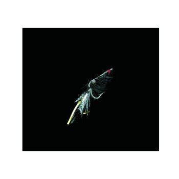 Dega Shrimp-Fly Gr.3/0 Schwarz/silber