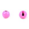 Tungsten Kopfperlen geschlitzt Pink 10 Stück - 4,6 mm