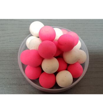 Mainline Fluoro Pop-Ups Pink & White 14 mm - Cell